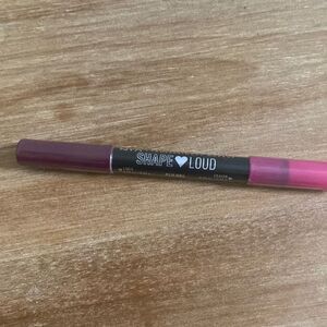New NYX Shape loud duo color lip liner